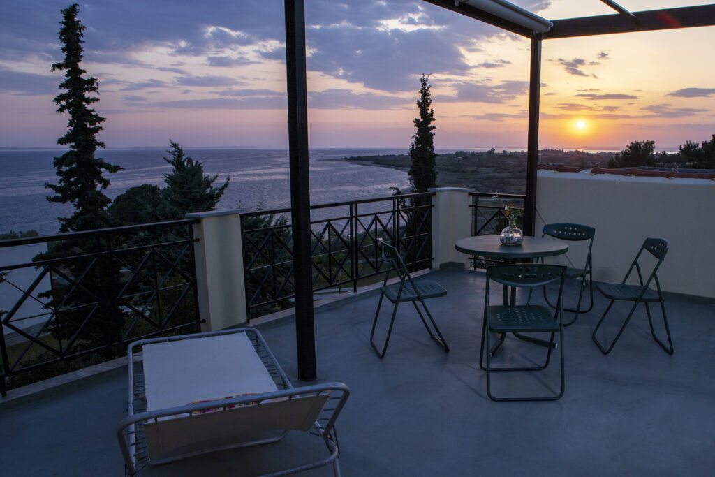 Beachfront house in Sithonia Halkidiki with sea view